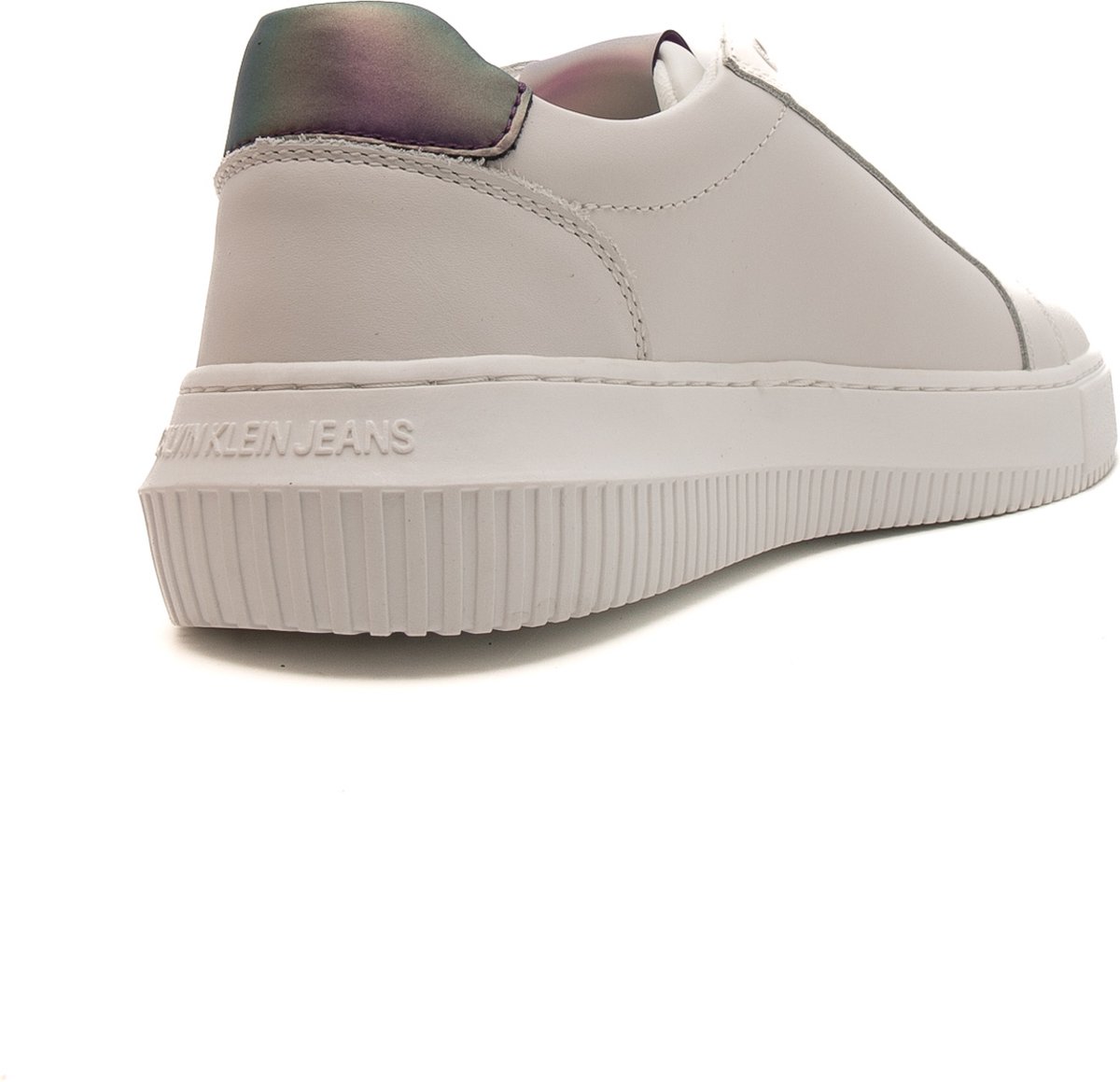 Calvin Klein YW0YW01202 Damesschoenen Sneaker 01W- -Amethyst Wit