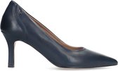 No Stress - Dames - Blauwe leren pumps - Maat 38