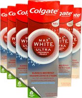 Dentifrice blanchissant Colgate Max White Ultra Freshness Pearls 50 ml - Pack économique 6 x 50 ml