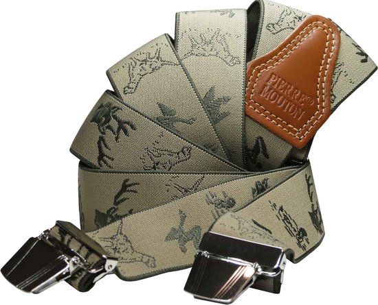 Pierre Mouton - Porte-jarretelles - Porte-jarretelles de chasse Beige