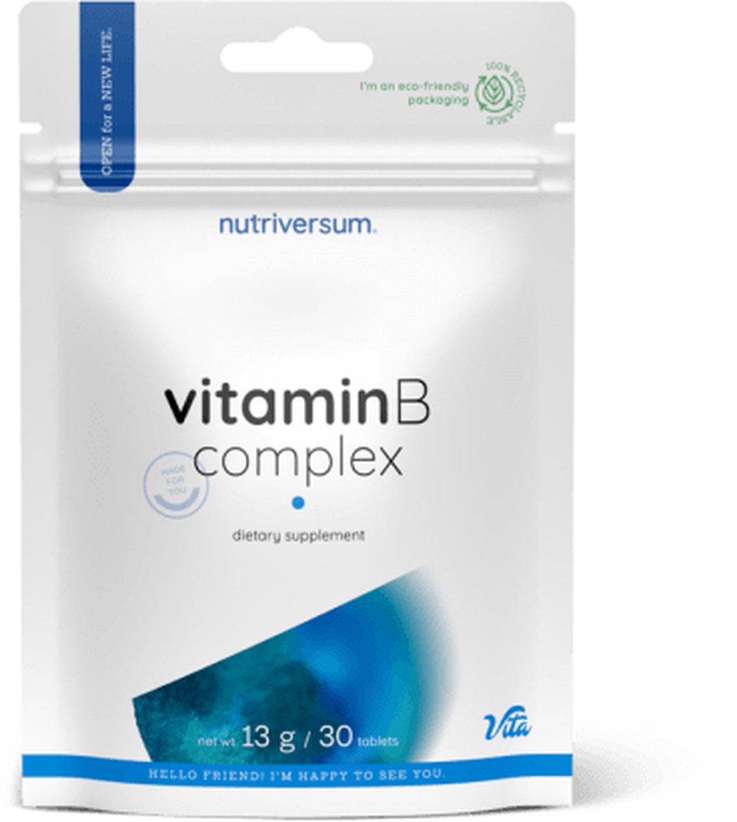 Vitaminen - Nutriversum - Vitamine B Complex - 30 Tabletten -