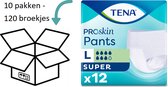 10 Pakken TENA Pants Super Large - 120 broekjes TENA ProSkin Super L