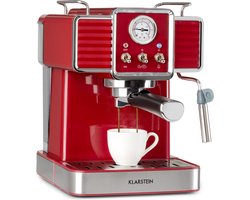 Gusto Classico espressomachine 1350 watt 20 bar druk watertank: 1,5 liter
