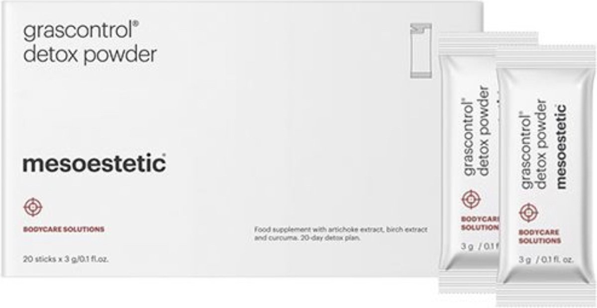 Goedkoopste Mesoestetic grascontrol detox powder