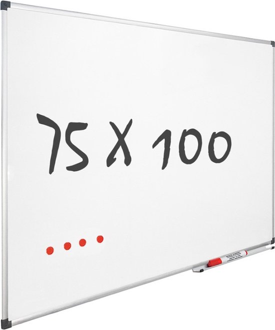 Foto: Whiteboard 75x100 cm magnetisch