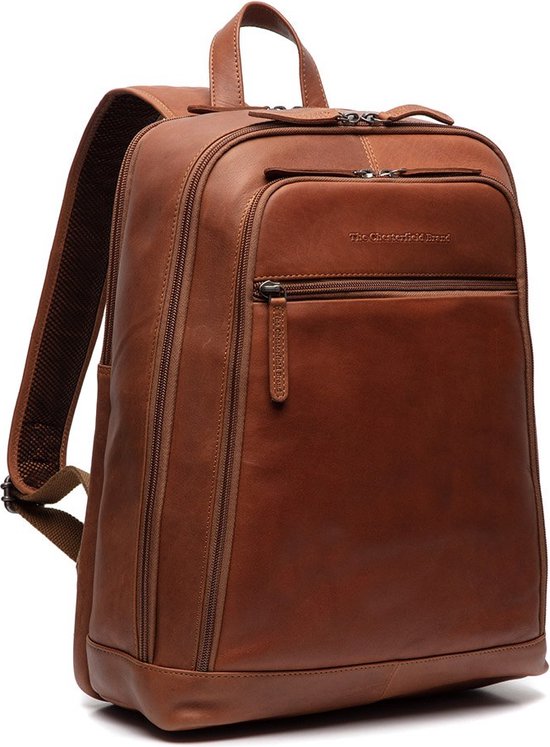 Foto: The chesterfield brand wax pull up detroit rugzak leer 39 cm laptop compartiment