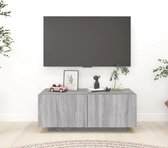 The Living Store TV-meubel Sonoma Eiken - 100x35x40 cm - Praktisch en Trendy