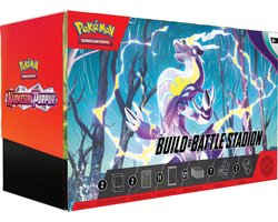 Pokemon schwert & schild: karmesin & purpur build & battle stadium duitse versie