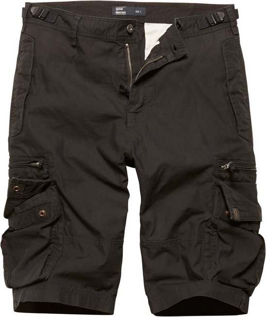 Vintage Industries Cargoshorts Gandor Shorts Black-M