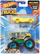 Hot Wheels Monster Jam truck Hound Hauler - monstertruck 9 cm schaal 1:64