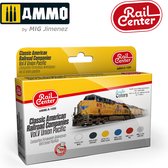 AMMO MIG R1020 Classic American Railroad Comp. VOL.5 Union Pacific - Acryl Set Verf set