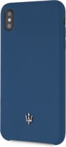 Maserati - Silicone Case for iPhone XR - Navy