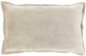 Unique Living - Kussen Basics 40x60cm Dove White