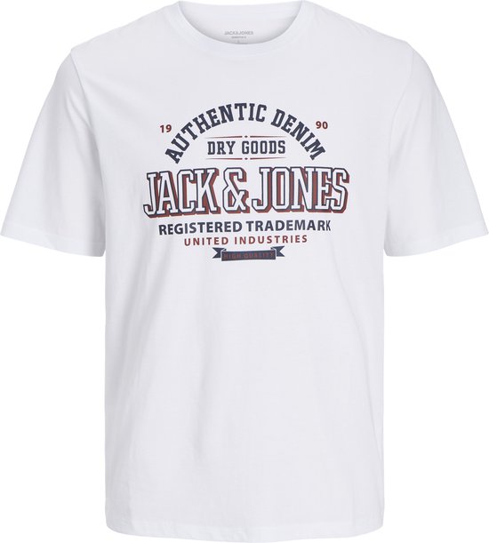 JACK&JONES JJELOGO TEE SS O-NECK 2 COL AW24 SN Heren T-shirt - Maat M