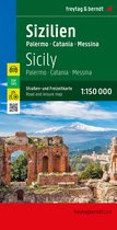 Sicile, Straßen- und Freizeitkarte 1:150 000, freytag & berndt