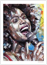 Whitney Houston poster 50x70 cm