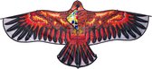 Playos® - Vlieger - Adelaar - 160 cm - met Handvat - Eagle - Kite - Buiten Speelgoed - Vliegeren - Eenlijner - Stuntvlieger - Vlieger voor Kinderen