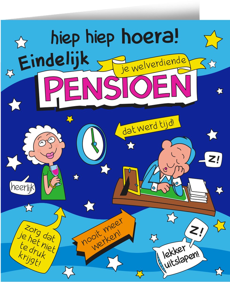 Wenskaarten - Pensioen