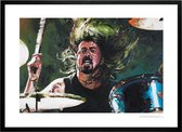 Dave Grohl 03 print 71x51 cm *ingelijst & gesigneerd