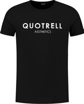 Quotrell - DENVER T-SHIRT - BLACK/WHITE - M