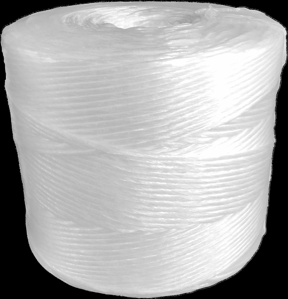 Polypack - bindtouw 1/320 - 2kg wit (circa 600mtr)