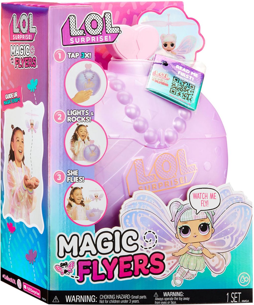 LOL Surprise Magic Flyers - Sweetie Fly - Ailes Lilas - Mini Poupée