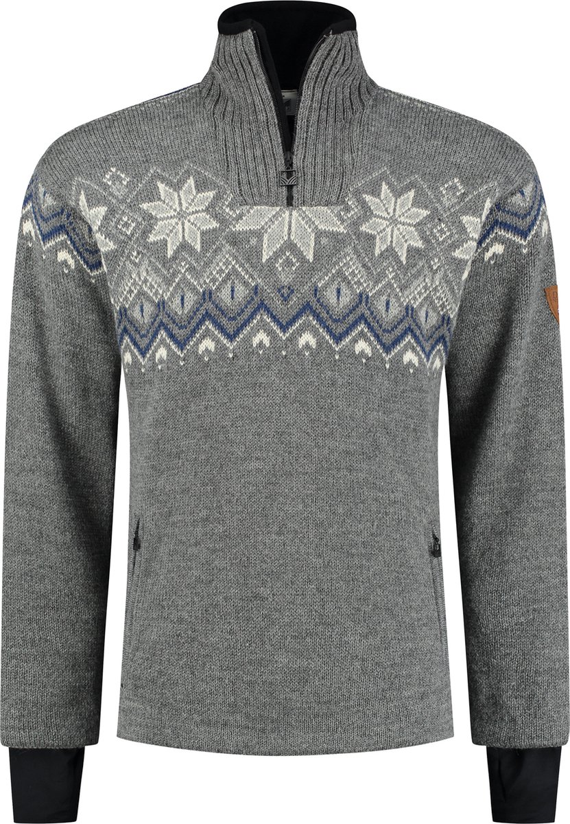 Dale of Norway - 93971 FONGEN GORETEX_E - Heren pulloverHeren truien - Kleur: Grijs - Maat: XXL