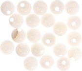 Schelp Kralen (10 mm) White (20 Stuks)