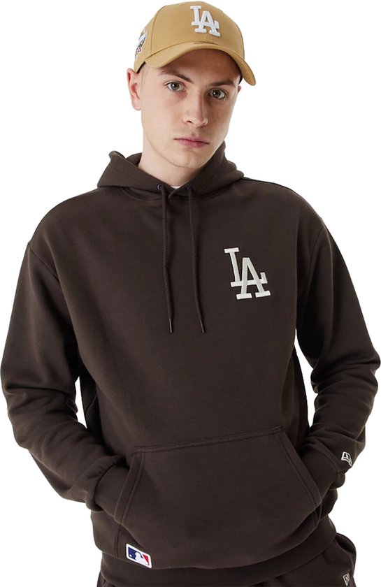 New Era League Essential Los Angeles Dodgers Hoodie 60424347 - Kleur Bruin