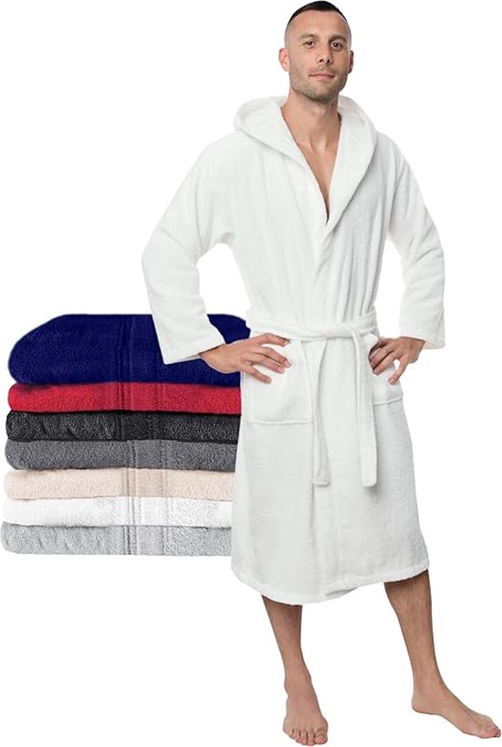 badjas - Katoen - Zacht en Donzig \bathrobe - XL