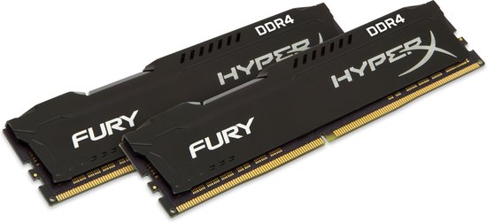 FURY DDR4 8GB 2666MHz メモリー Kingston HyperX FURY 8GB DDR4 - 2666MHz - 2 x 4 GB voor desktop