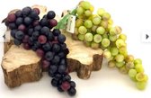 Druiven - Druif - Decoratie - Fruit - 2 stuks - Kunststof - 22cm