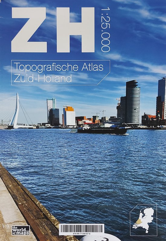 Topografische Atlas Zuid-Holland 1 : 25.000
