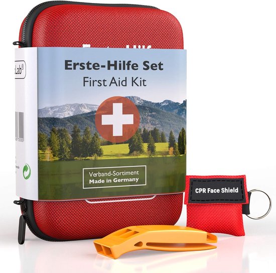 Foto: Ehbo set ehbo kit veiligheidsvest first aid bag set as emergency kit refill set for car autoveiligheidsvest