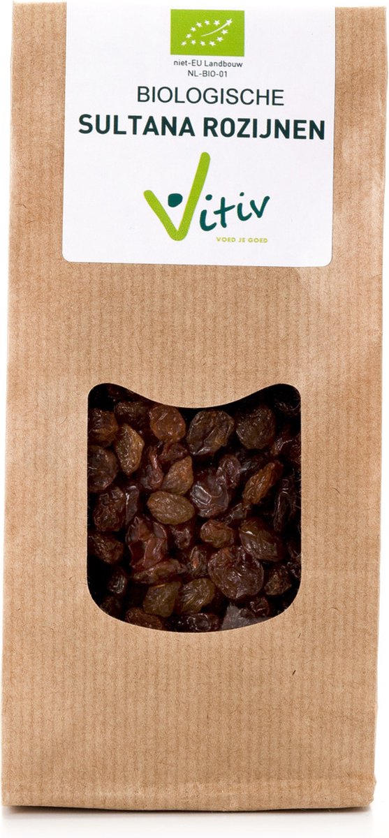 Vitiv Sultana rozijnen bio 500 Gram