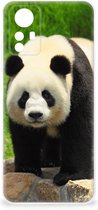 Bumper Hoesje Geschikt voor Xiaomi Redmi Note 12S Smartphone hoesje Panda