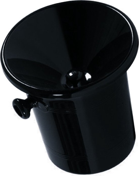Spit bucket - crachoir 2 parties noir - 1 pièce