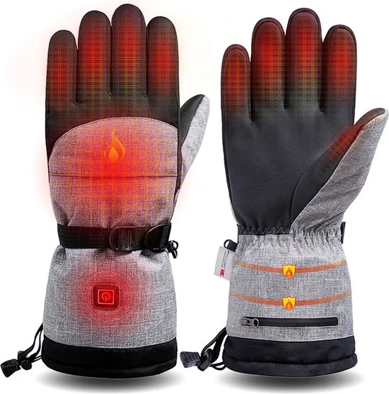 Verwarmde Handschoenen - Verwarmde Handschoenen Elektrisch - Inclusief  Oplaadbare Accu... | bol.