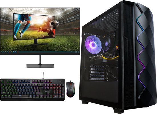 Gaming Pc Ryzen 5 2400g Mit Vega 11 omiXimo - AMD Ryzen 5 2400G - AMD Radeon RX Vega 11 - Gaming Set - 24