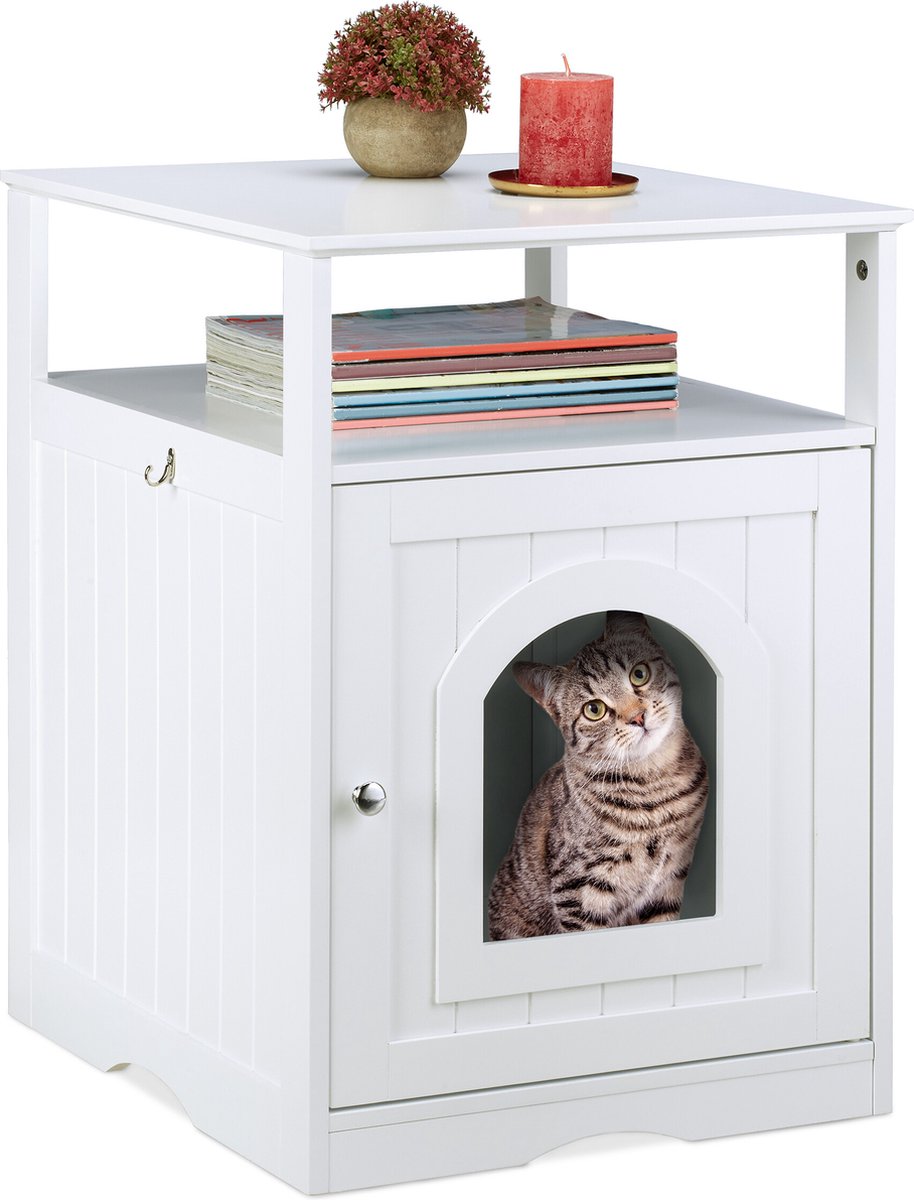 Een top 10 kattenbak ombouwen voor schoonmaak - De beste kattenbak ombouw