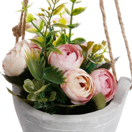 Pot opgehangen aan rozen 22,5 cm - Overig - Roze - Rose - SILUMEN