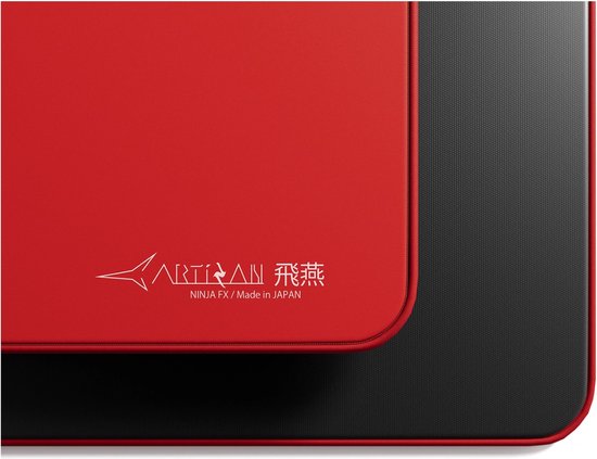 Artisan Hien Soft XL Tapis de souris rouge vin FX-HI-SF-XL eGaming | bol