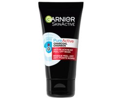 Garnier PureActive Peel-Off Masker Charcoal - 6 x 50 ml - Voordeelverpakking