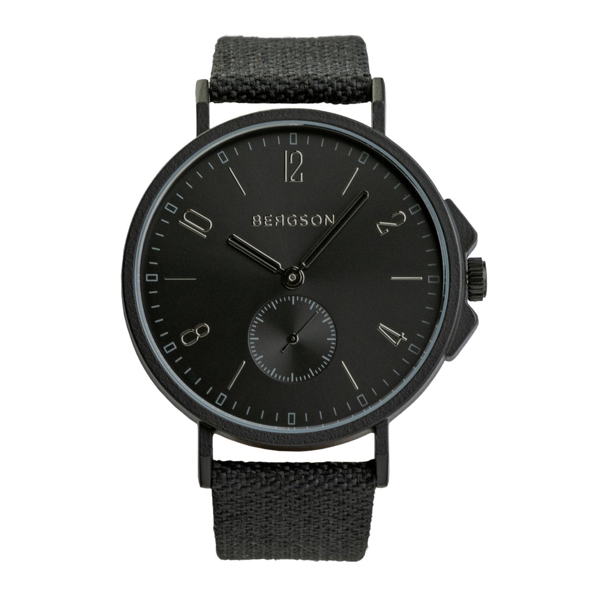 Bergson - Unisex Horloge Ocean BGW8700RG9 - Zwart - Ø 42mm