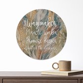 Cercle mural 'Waymaker' - 30cm - Christian - MajesticAlly