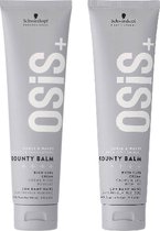Schwarzkopf Professional OSiS+ Bounty Balm Texture Styling Cream - pack économique - pack duo - 2 x 150 ml