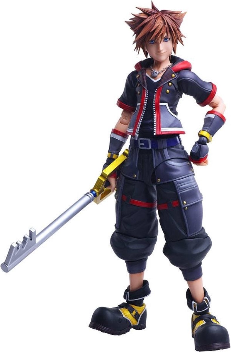 Kingdom Hearts III Play Arts Kai Action Figure Sora Ver. 2 22 cm