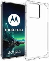 iMoshion Hoesje Shockproof Geschikt voor Motorola Edge 40 Neo - iMoshion Shockproof Case - Transparant