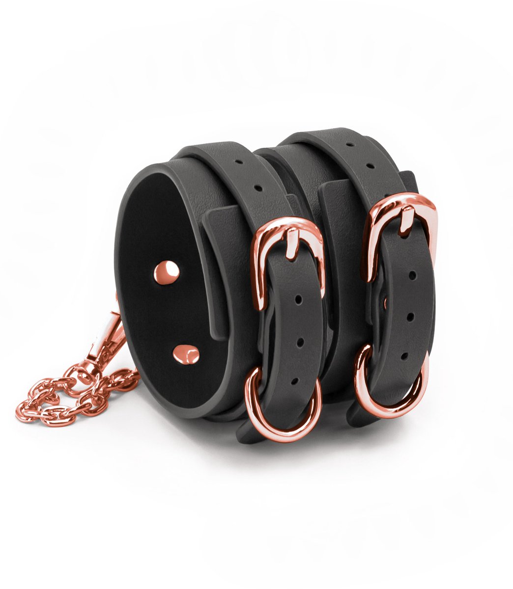 Goedkoopste Bondageset Bondage Couture Ankle Cuffs Zwart