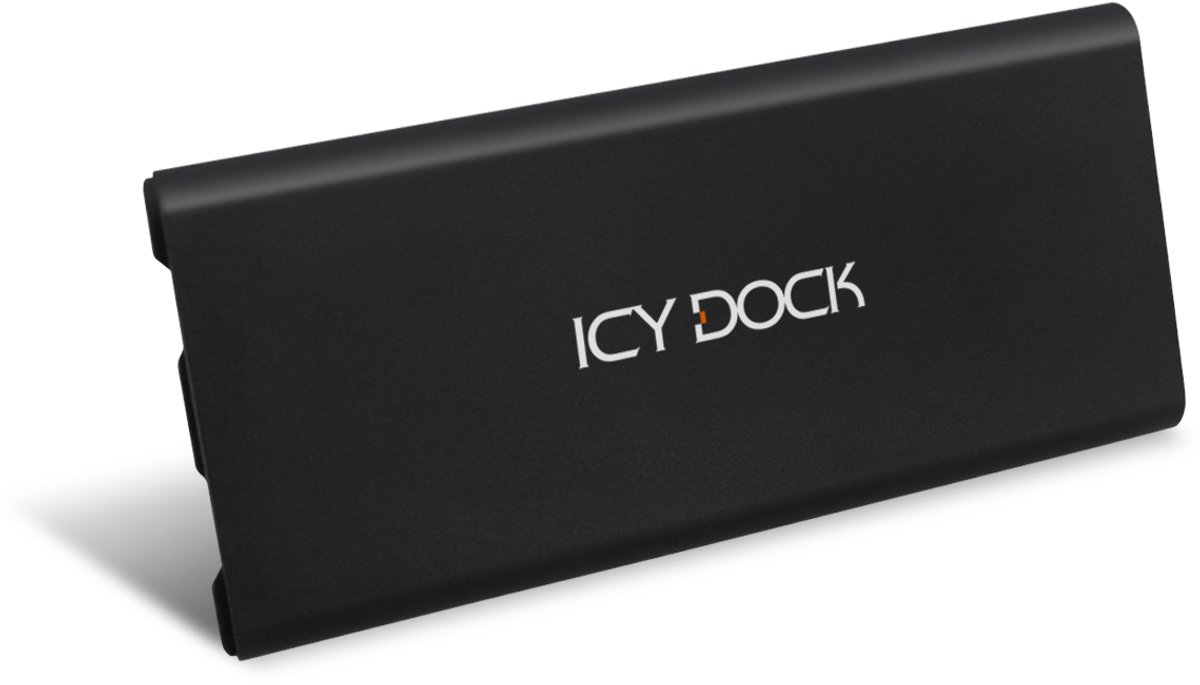 Icy Dock MB861U31-1M2B behuizing voor opslagstations M.2 SDD-behuizing Zwart